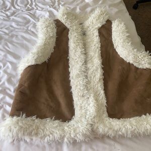 fur vest
